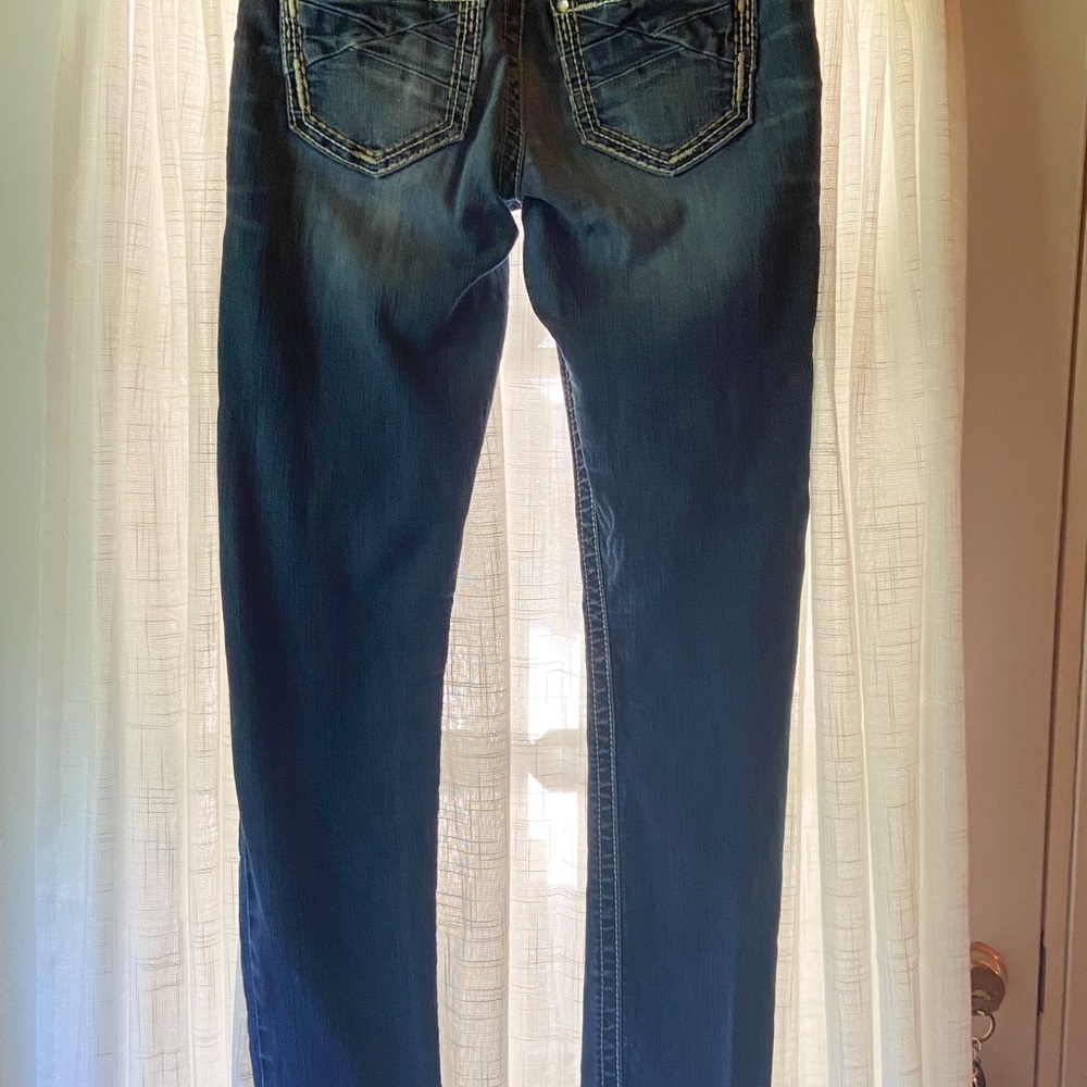 DayTrip Lynx long length women’s skinny jeans - Picture 4 of 12